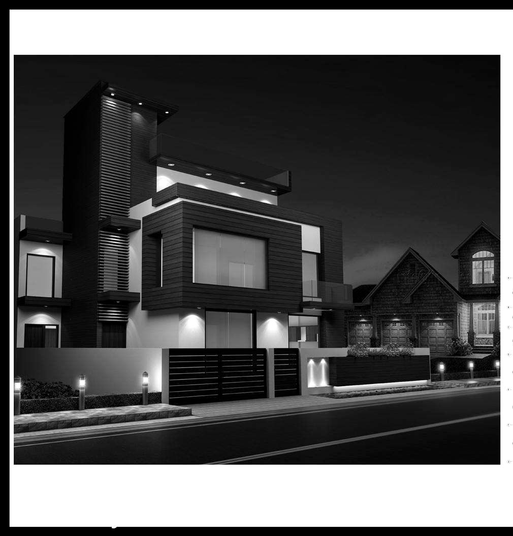 Private Villa — Night Study